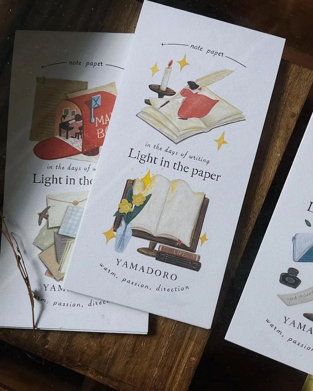 Yamadoro Light In The Paper 3 - Paper Pad slim vegan