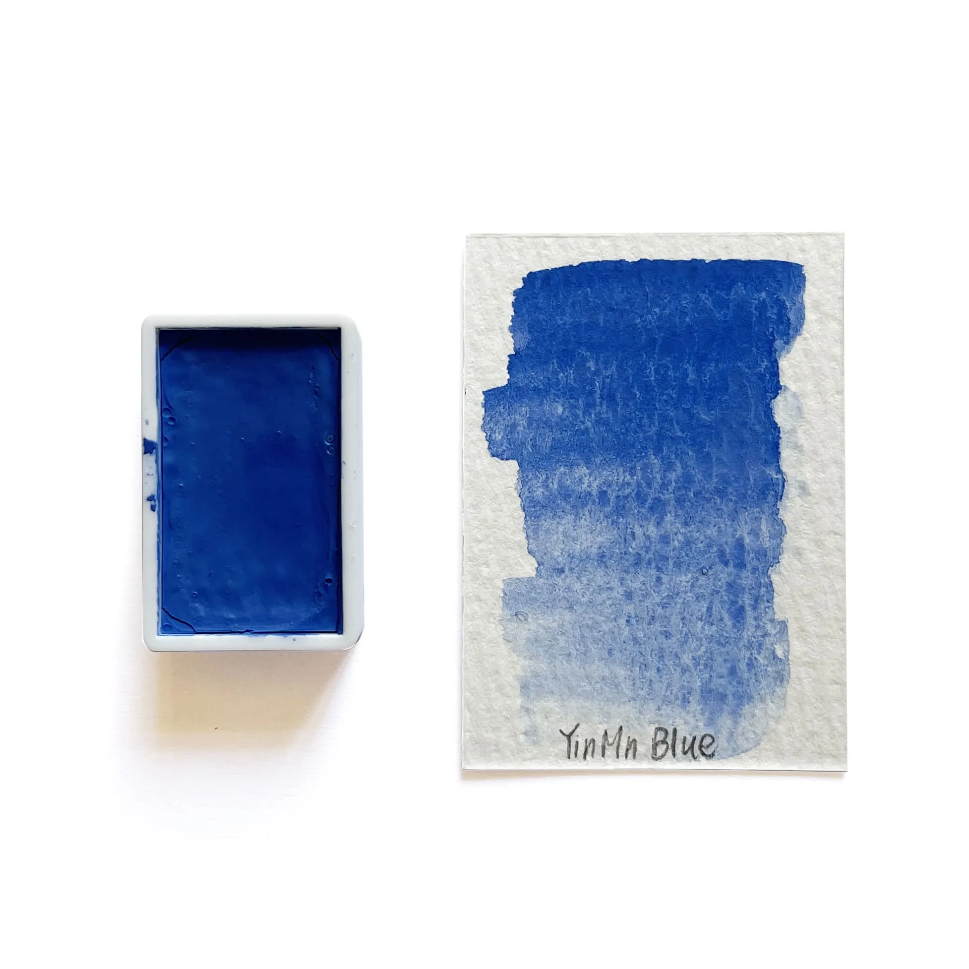 magnetic new Yinmn Blue Pb86 - Artist Grade Handmade Honey Based Watercolor Paint Full Pan 3.2Ml