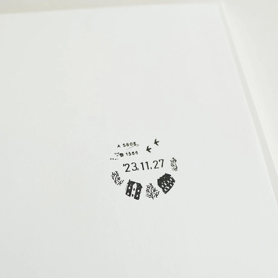 Yohaku Date Stamp - Itsuka No Machikado daily durable