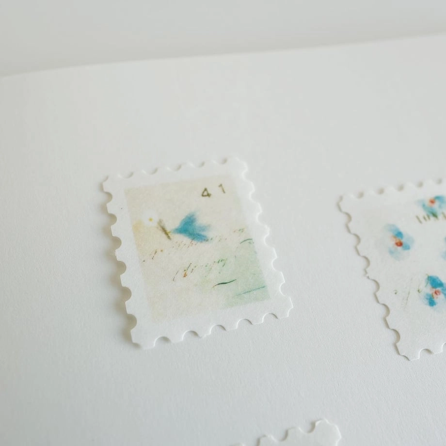 manual giant Yohaku Flake Stickers - Diary