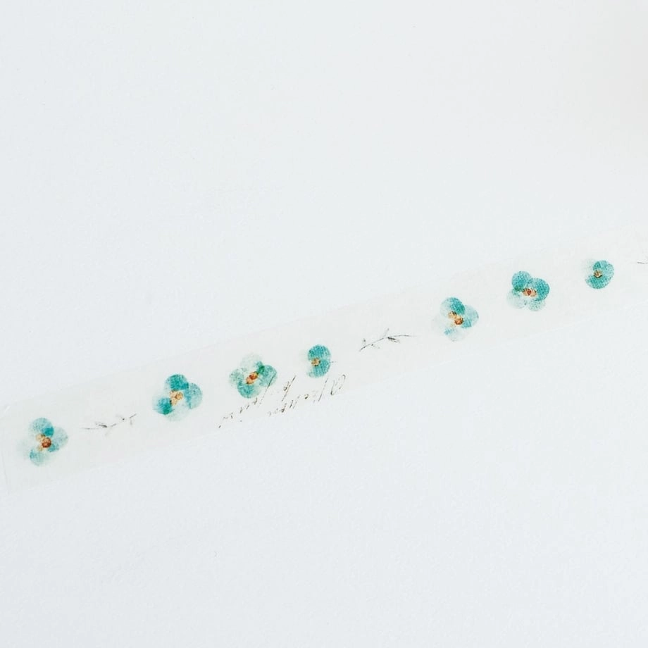 portable metallic Yohaku Hitoyasumi Washi Tape
