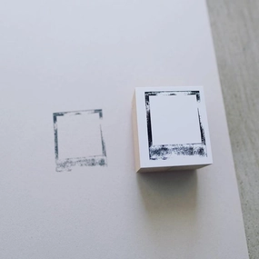 Yohaku Rubber Stamp - Polaroid waterproof