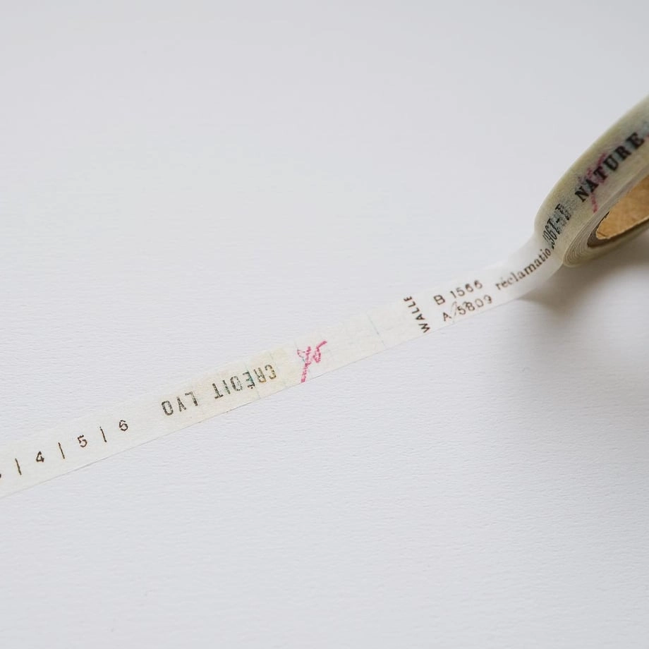 Yohaku Slim Washi Tape - Image quickdry
