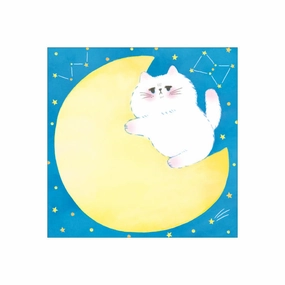 everyday Yoko Moon Cat Sticky Notes