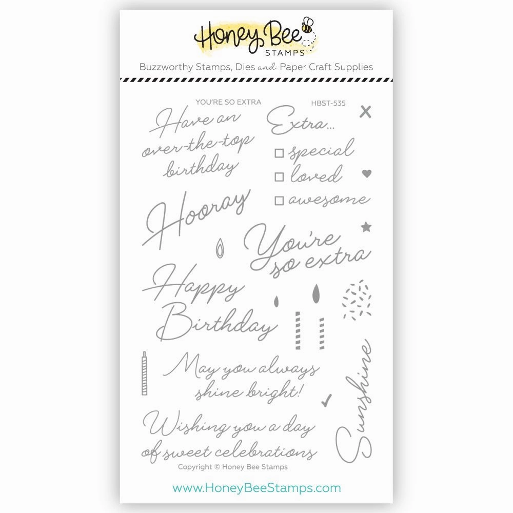 durable You'Re So Extra - 4X6 Stamp Set