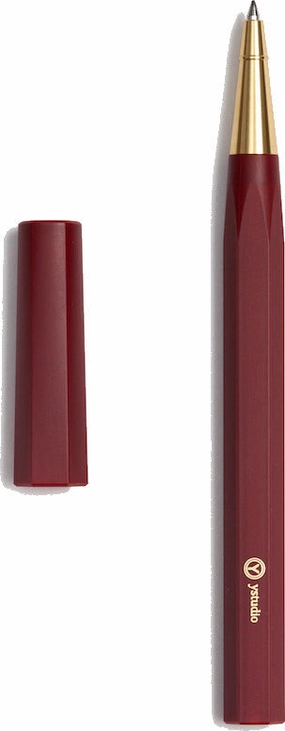 classic mini Ystudio Resin Brass Red Rollerball Pen