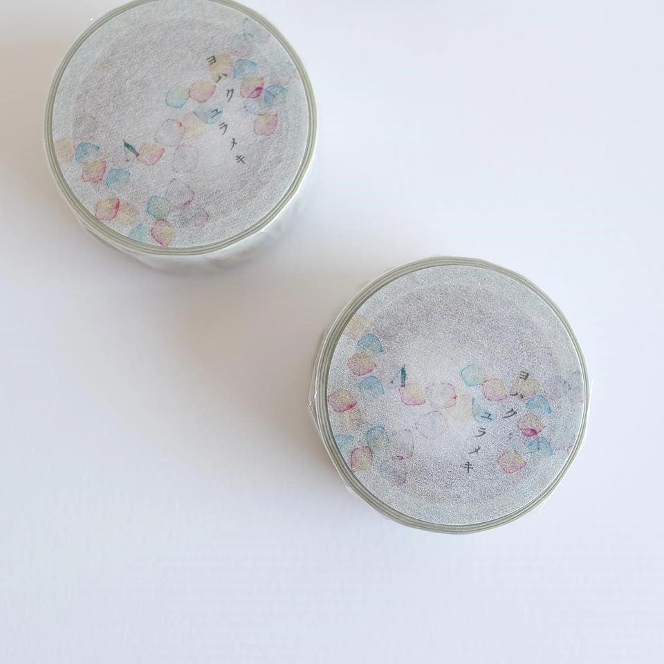 washable seasonal Yurameki Washi Tape
