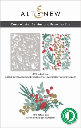 Zero-Waste: Berries And Branches Die locking