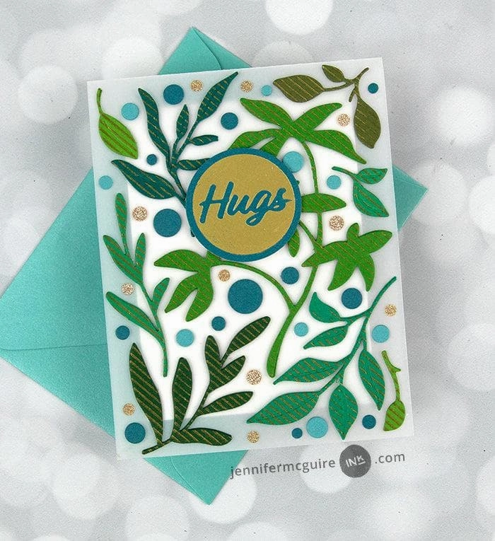Zero-Waste Leaf Pattern Die springloaded