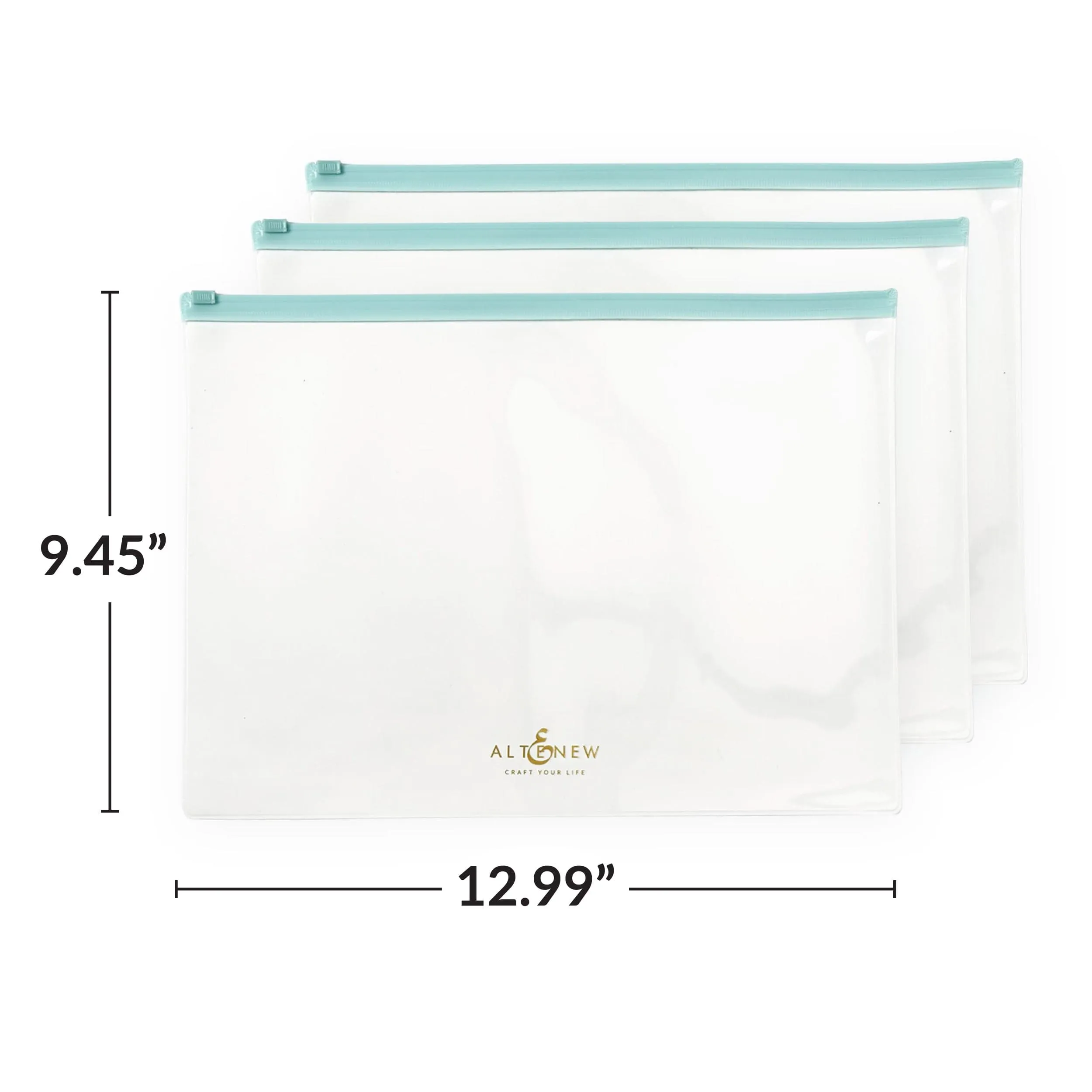 pack Zip 'N' Keep - Blue (3/Pack)